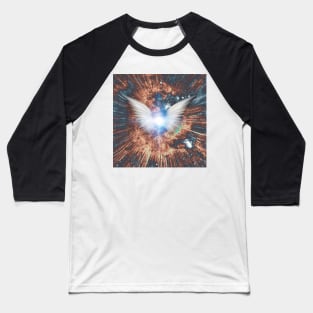 White angel wings Baseball T-Shirt